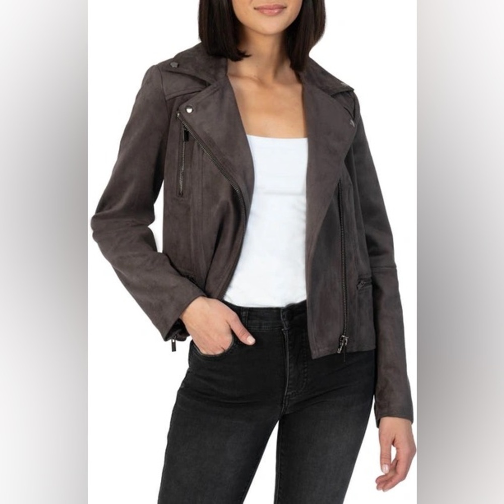 KUT From the Kloth Chocolate Jacket Size S